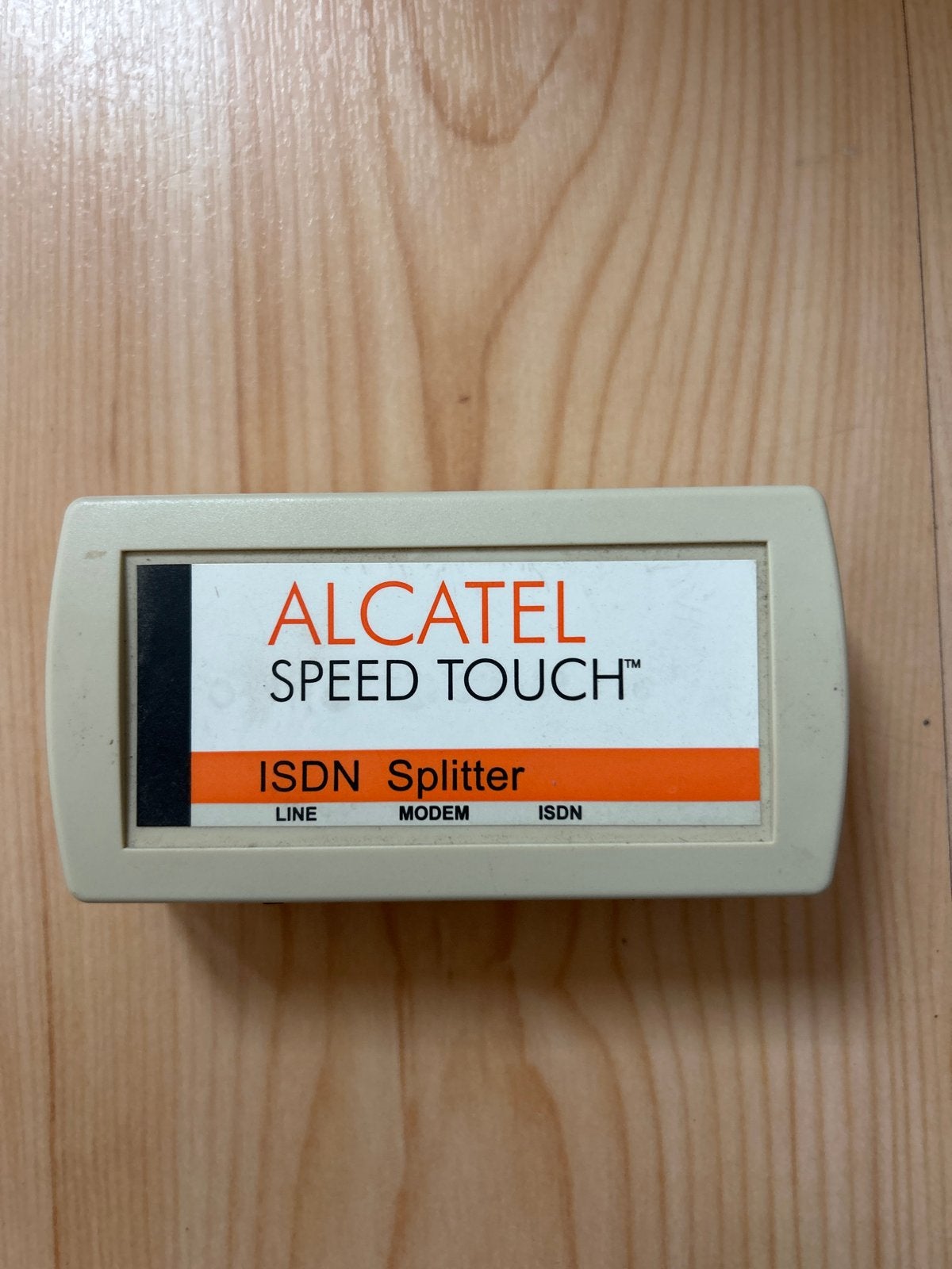 Alcatel Speed Touch ISDN Splitter - Nieuwstaat, Ophalen of Verzenden, Zo goed als nieuw, Splitter