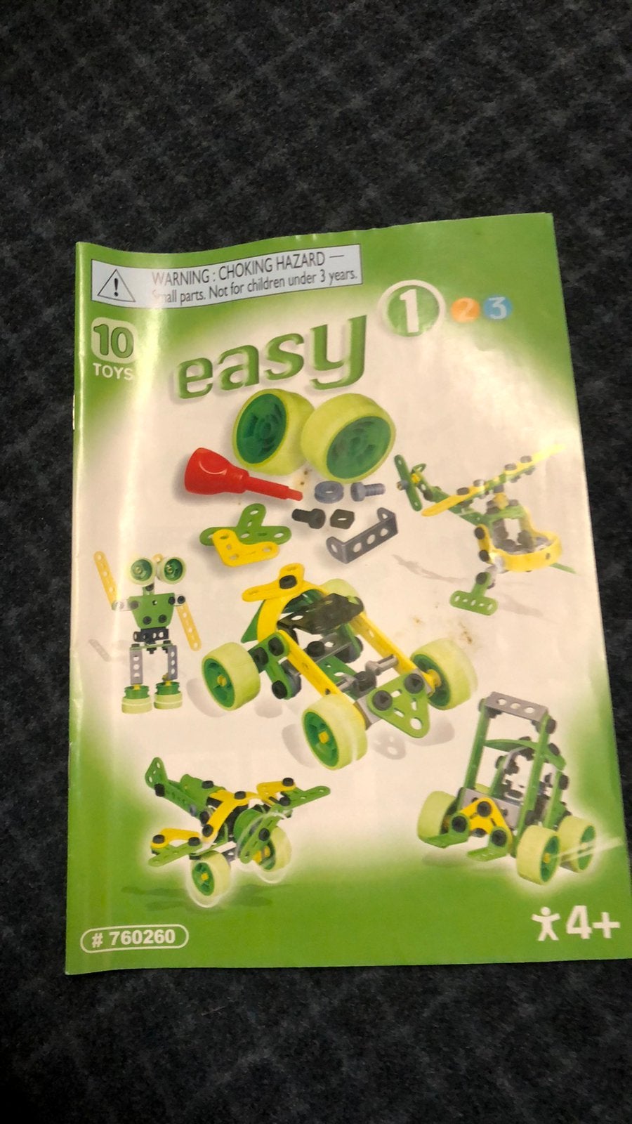 Meccano Easy 1, Ophalen of Verzenden, Zo goed als nieuw