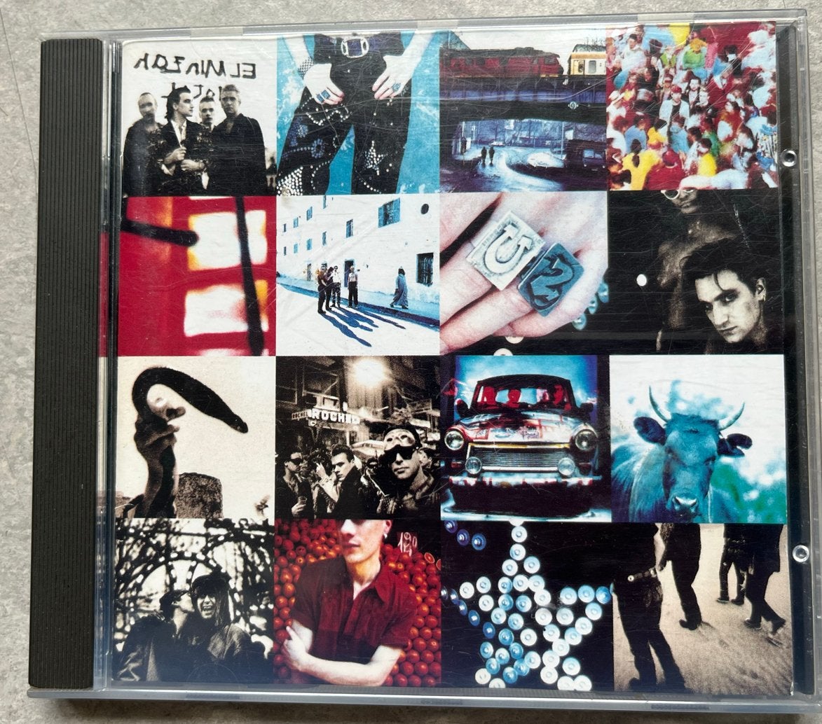U2 - Achtung Baby (CD Pop Rock), Cd's en Dvd's, Gebruikt, Ophalen of Verzenden, Inclusief boekje, Poprock