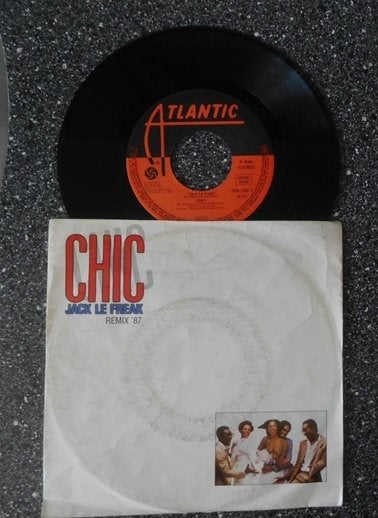 Chic - Jack le freak (remix '87) (vanaf € 1,50), Cd's en Dvd's, Ophalen of Verzenden, Zo goed als nieuw, 7 inch, Pop