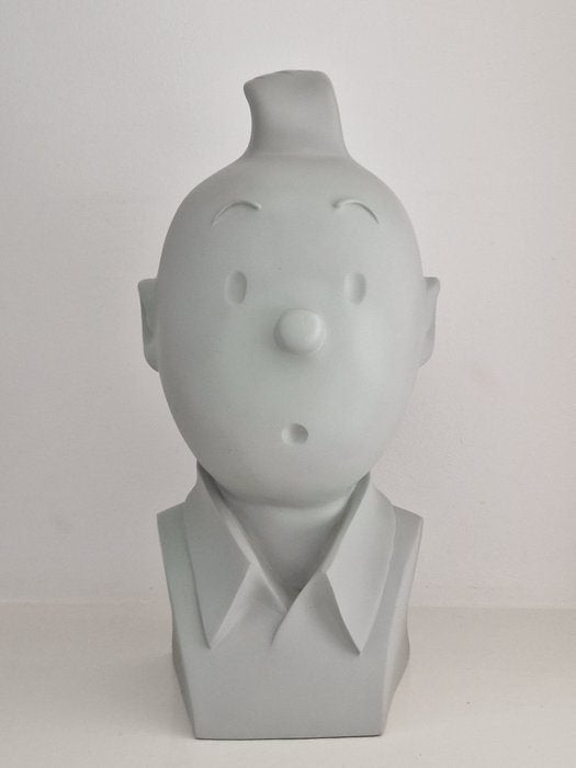Kuifje beeld Grijs  Torso 35 cm Moulinsart no 46967, Herge Moulinsart, Nieuw, Niet ingevuld, Niet ingevuld