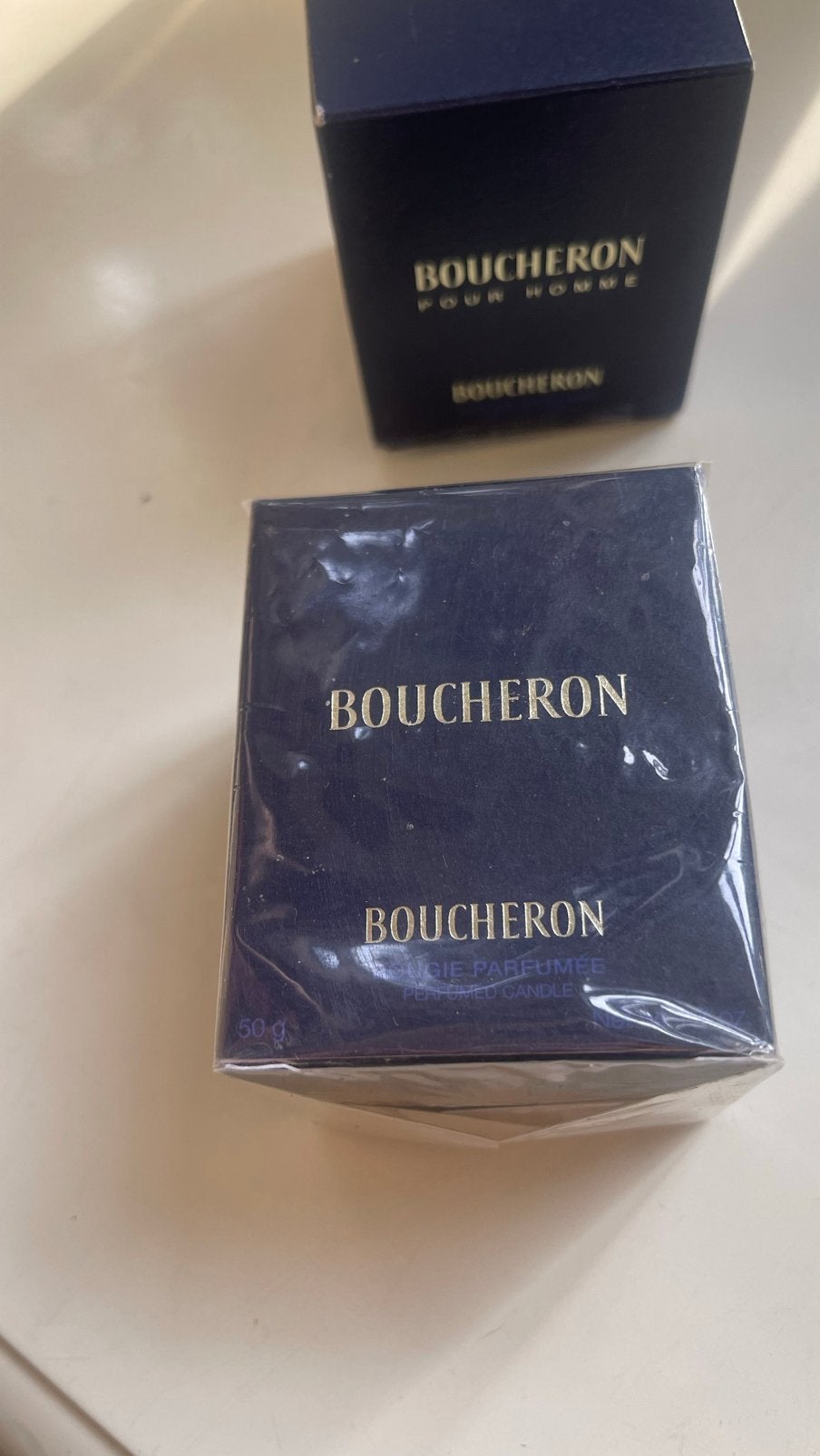 Boucheron  Bougie Parfumée - alleen bieden!, Ophalen of Verzenden, Nieuw, Overige typen, Gevuld