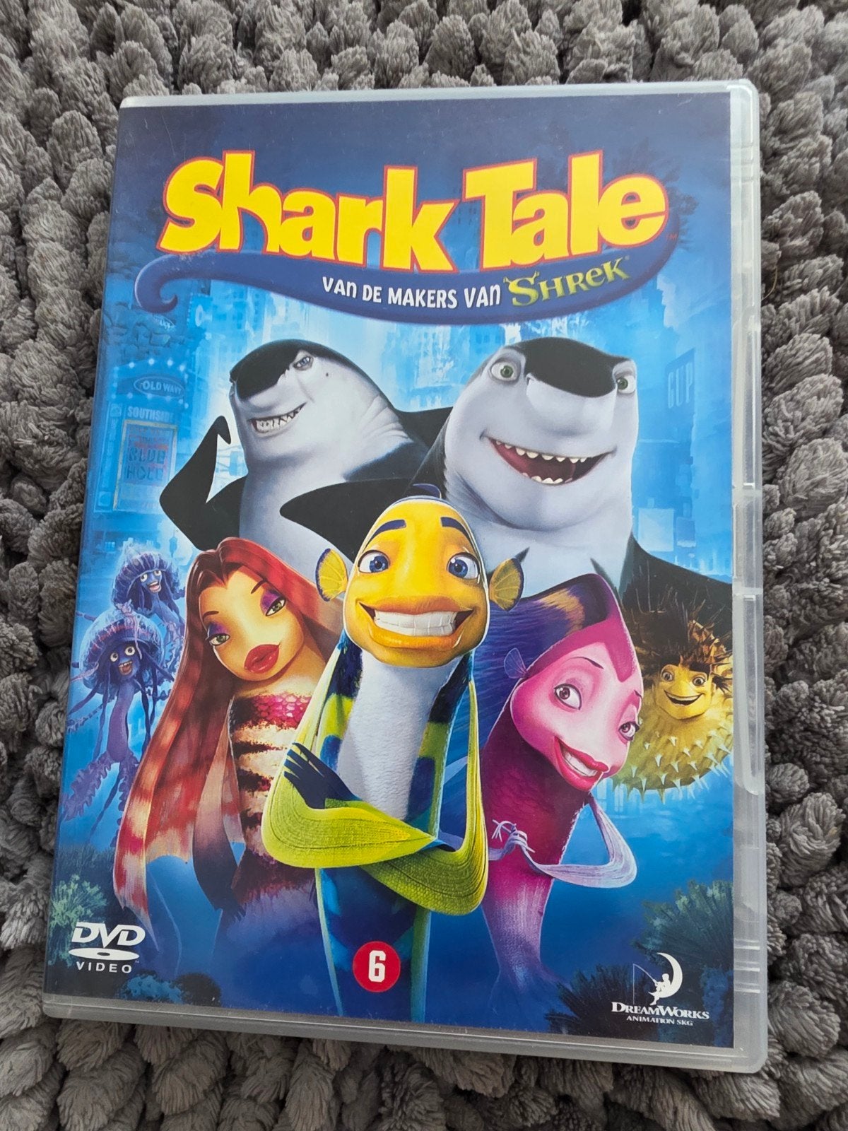 Shark Tale DVD - Animatie film van de makers van Shrek, Gebruikt, Animatie, Nederlands, Inclusief doosje