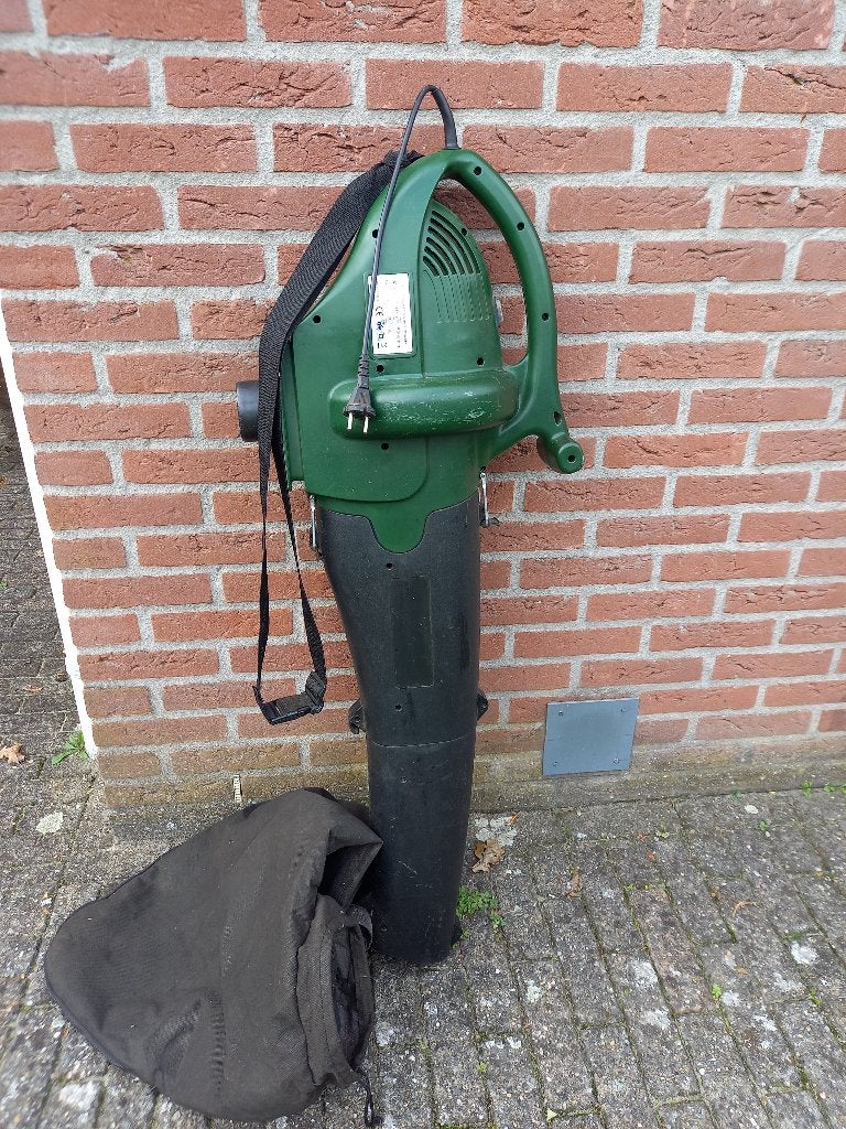 bladblazer en bladzuiger, Ophalen, Gebruikt, Met opvangzak, Handgedragen