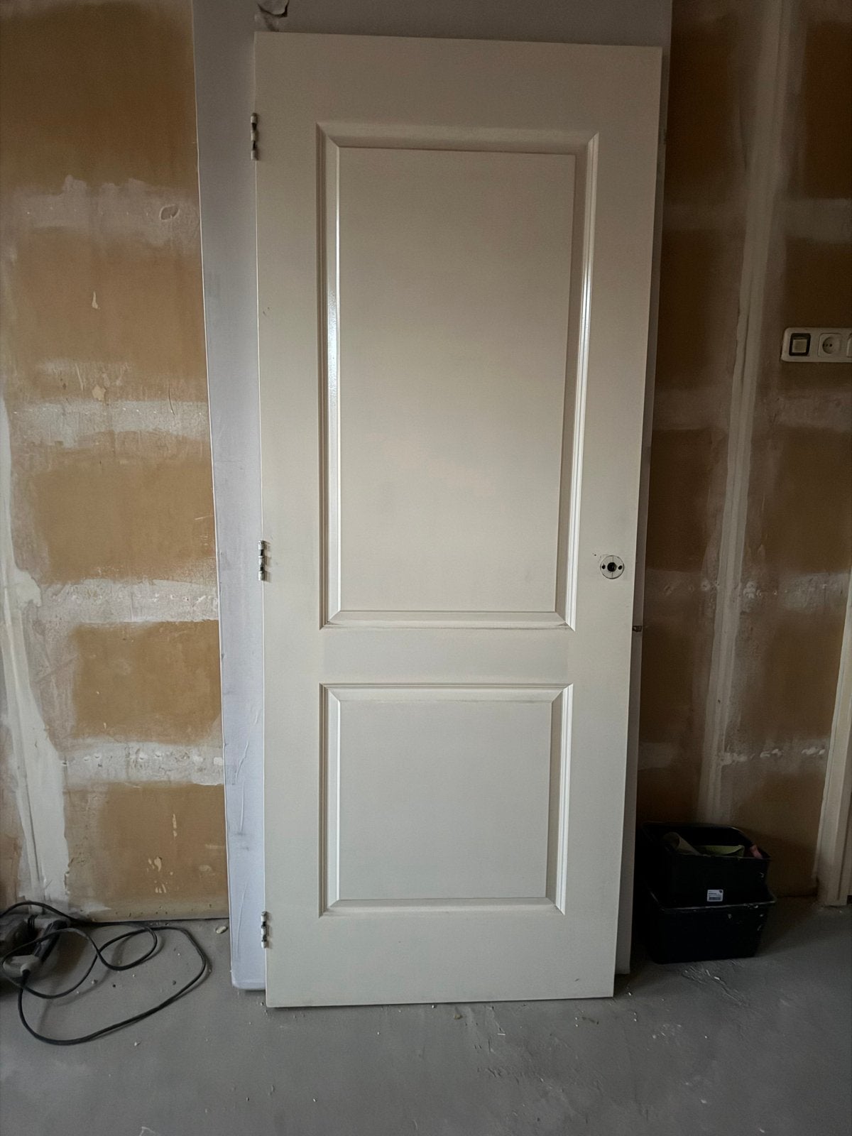 Nieuwe binnendeur, wit, 83x211.5, Ophalen, 80 tot 100 cm, Binnendeur, Nieuw