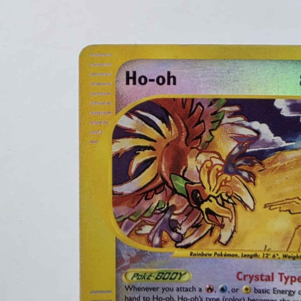 TCG Ho-Oh SK #149 Good in Toploader, Zo goed als nieuw