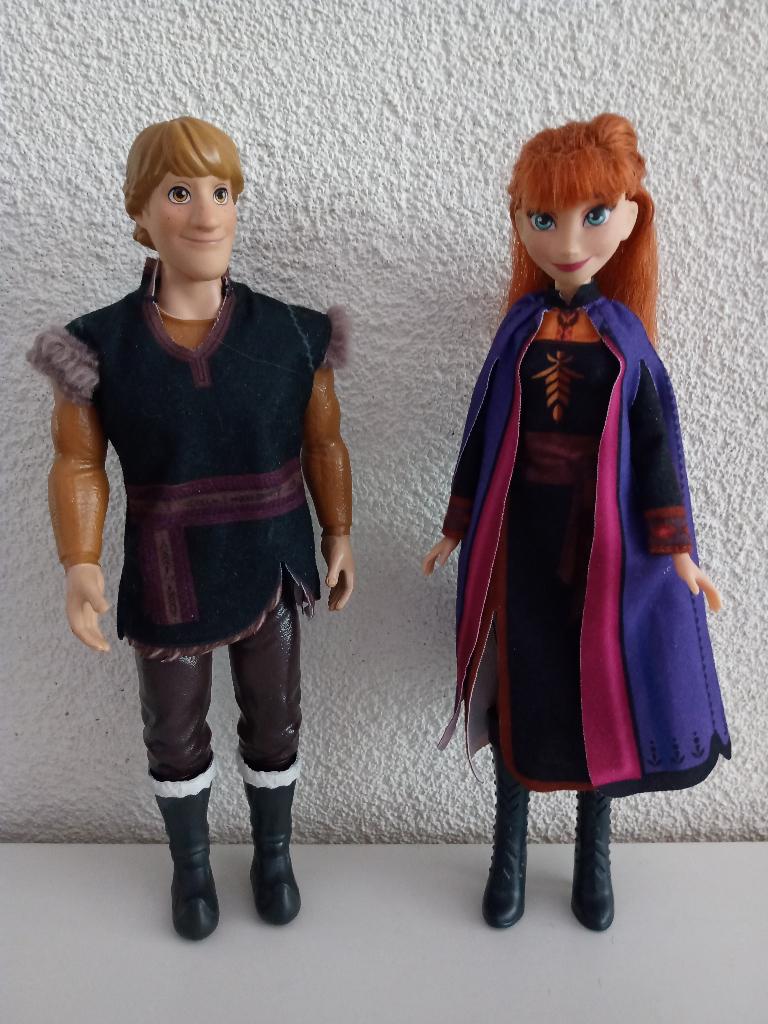 KRISTOFF en ANNA uit de DISNEY film FROZEN II, Ophalen of Verzenden, Gebruikt, Overige typen