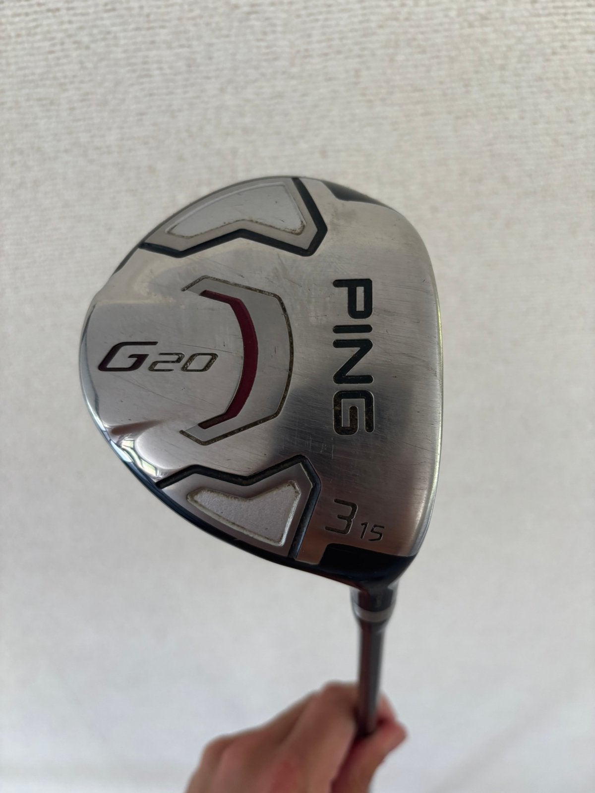 Ping G20 Houten 3 | 15* Loft | R Flex | Nette Staat, Sport en Fitness, Golf, Ping, Zo goed als nieuw, Club, Ping