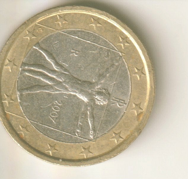 1 euro 2007 italie, Postzegels en Munten, Munten | Europa | Euromunten, Verzenden, Italië, 2 euro