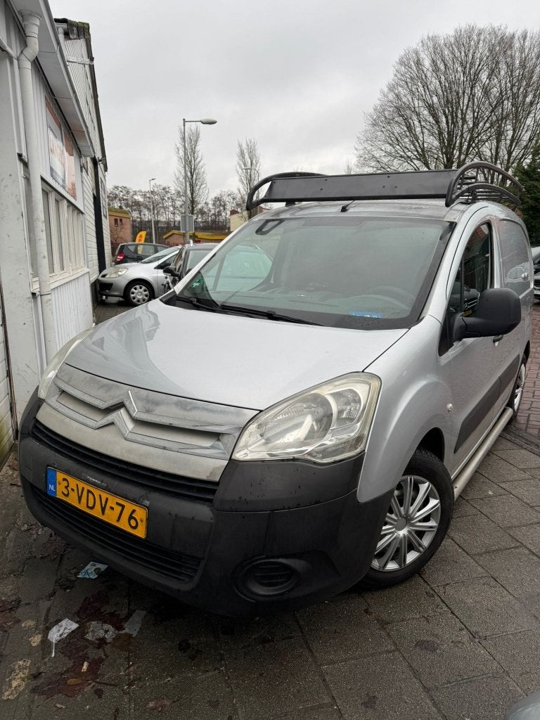 Citroen Berlingo 1.6 HDI 75pk - 2009 - Grijs, Auto's, Voorwielaandrijving, Stof, 74 pk, 4 cilinders