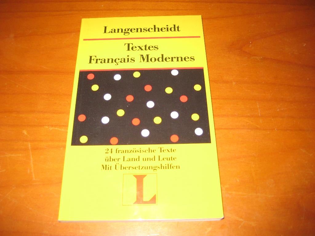 Langenscheidt: Textes Francais Modernes (216), Ophalen of Verzenden, Zo goed als nieuw, Boek, Taal en Studie