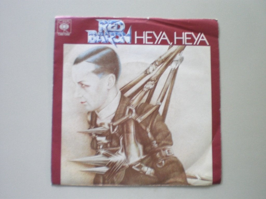 RED BARON -  heya heya - vinyl 7", Gebruikt, 7 inch, Single, Ophalen of Verzenden