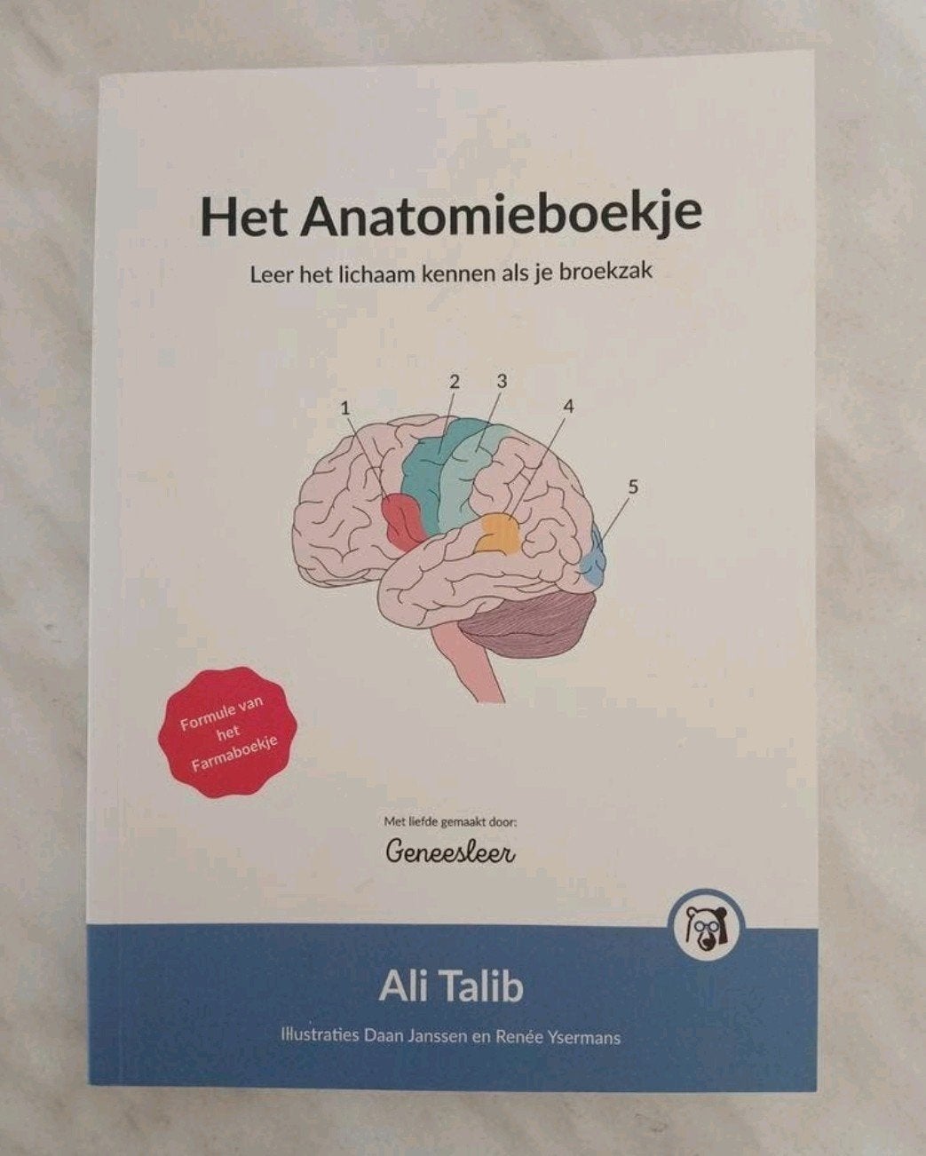Het Anatomieboekje - Leer het lichaam kennen NIEUW VASTE PRI, Ali Talib, Nieuw, Beta, HBO