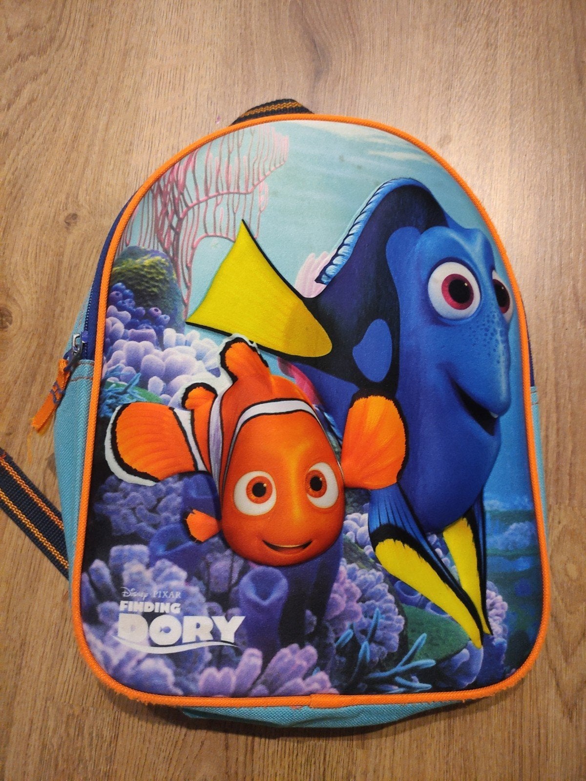 Dory Finding Nemo rugtas schooltas, 25 tot 40 cm, Ophalen of Verzenden, Zo goed als nieuw, Overige merken