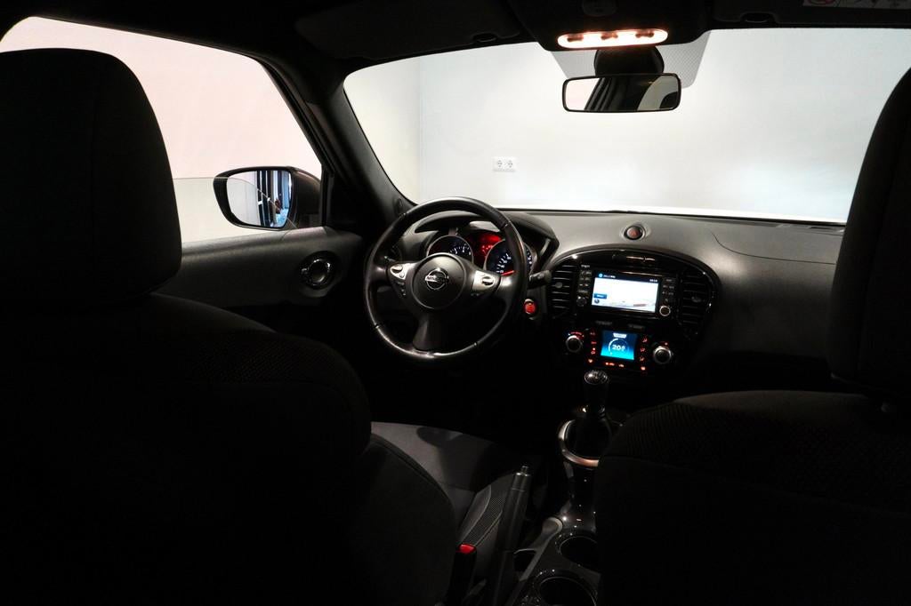 Nissan Juke 1.2 DIG-T N-Connecta Navigatie|Camera|Keyless, Auto's, Nissan, Voorwielaandrijving, 639 kg, Euro 6, Wit