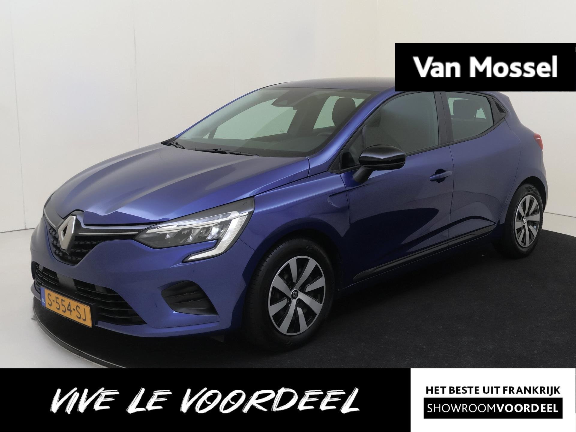 Renault Clio 1.6 E-Tech Hybrid 145 Equilibre | Airco | Navig, Auto's, Dealer onderhouden, Stof, Gebruikt, Euro 6