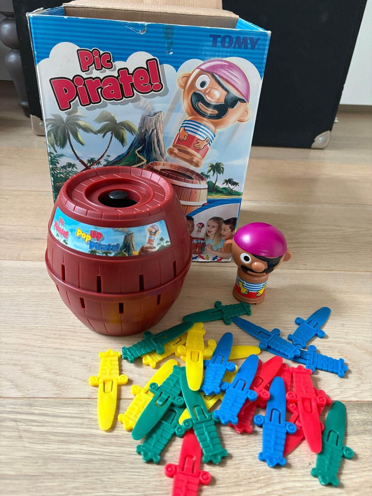 Pop-Up Piraat Spel van Tomy - Compleet en Leuk!, Kinderen en Baby's, Ophalen, Gebruikt, Jongen of Meisje