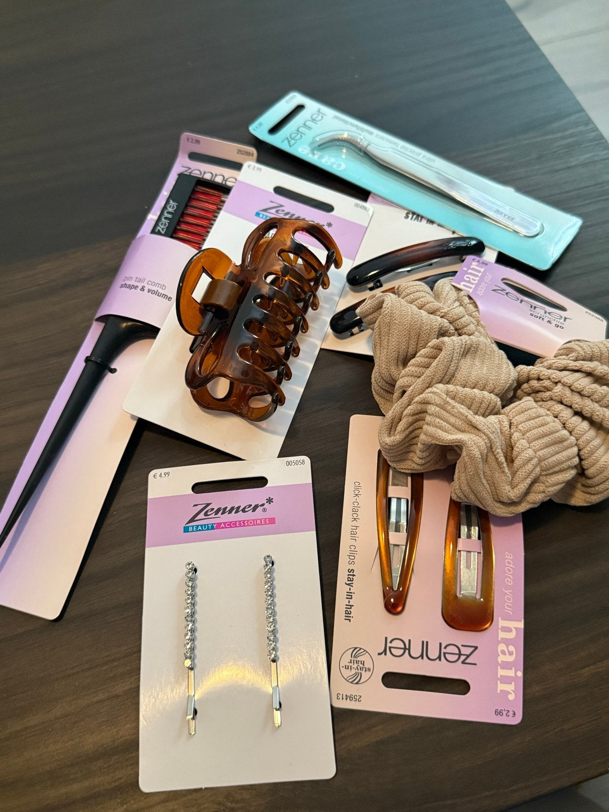 Zenner haaraccessoires pakket - Nieuw, Verzenden, Nieuw, Haarspeld