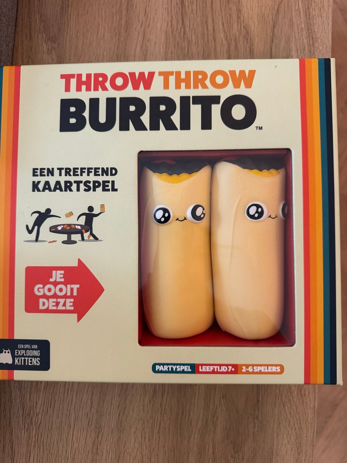 Throw Throw Burrito, Een of twee spelers, Ophalen, Zo goed als nieuw