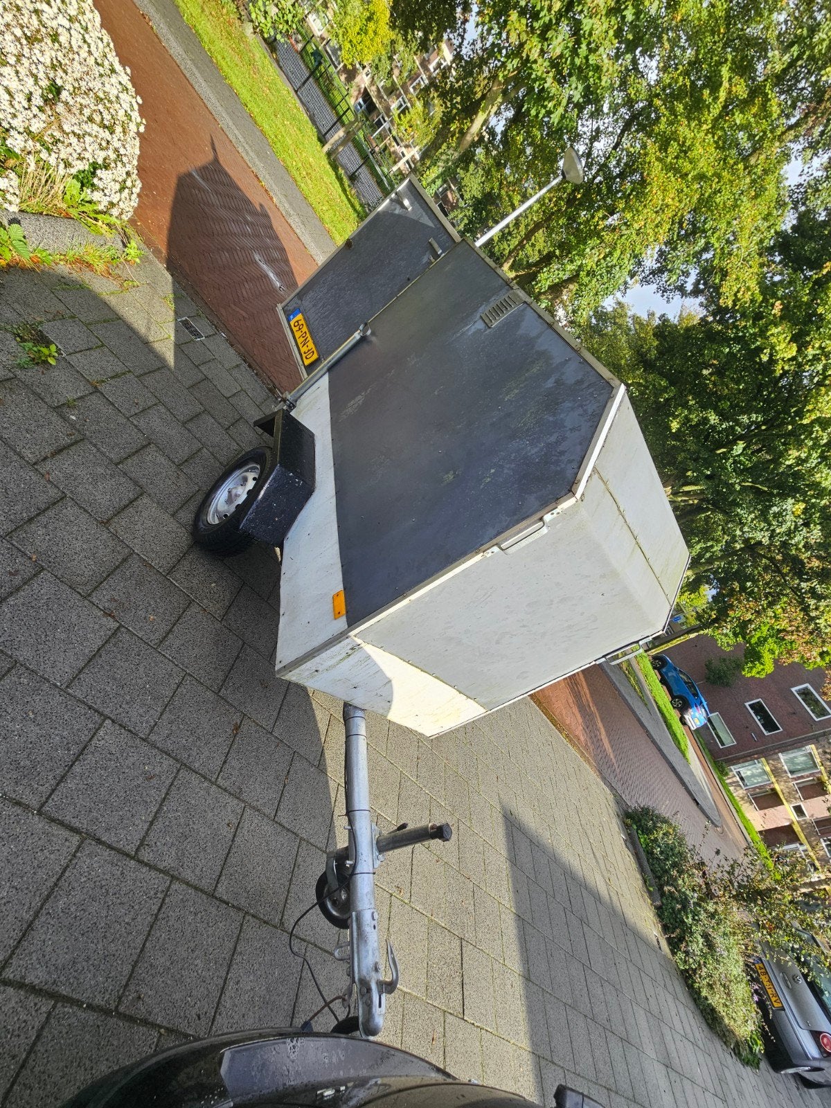 Aanhanger met nieuwe banden en verlichtin moet snel weg, Ophalen of Verzenden, Gebruikt