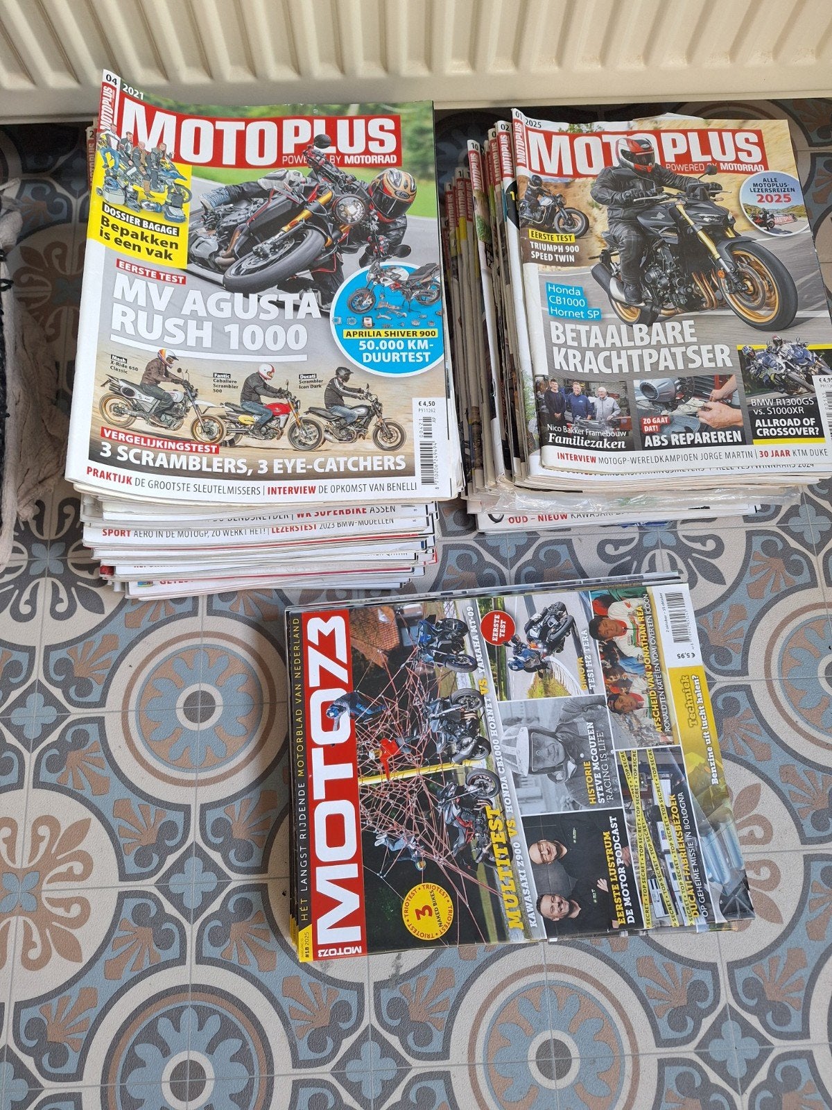 Motoplus en Moto73, Ophalen, Gelezen, Overige typen