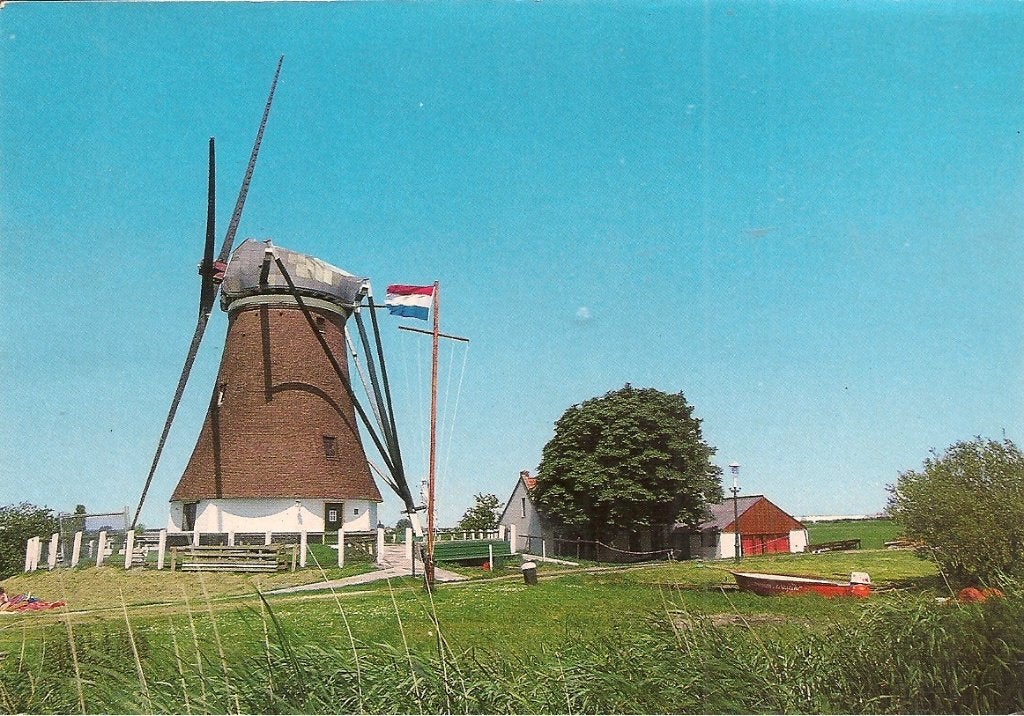Ansichtkaart Veendermolen aan de Wijde AA, Roelofarendsveen, Verzamelen, Ansichtkaarten | Nederland, Ophalen of Verzenden, 1980 tot heden
