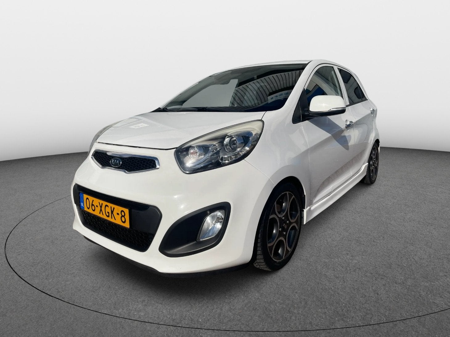 Kia Picanto 1.2 CVVT Super Pack CLIMA LMV BLUETOOTH, Euro 5, Gebruikt, Zwart, 4 cilinders