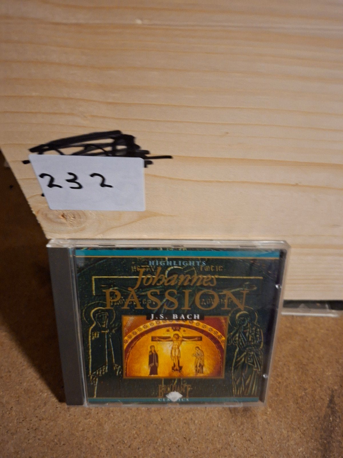 J.S. Bach - Johannes Passion CD - Klassieke Muziek, Gebruikt, Ophalen of Verzenden, Oratorium, Inclusief doosje