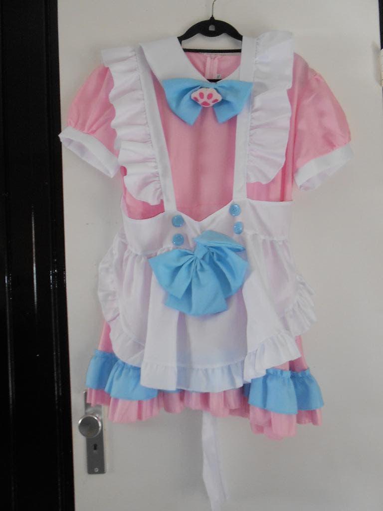 nieuw carnaval/thema kostuum/pak serveerster kitty, Carnaval, Maat 46/48 (XL) of groter, Nieuw, Ophalen of Verzenden