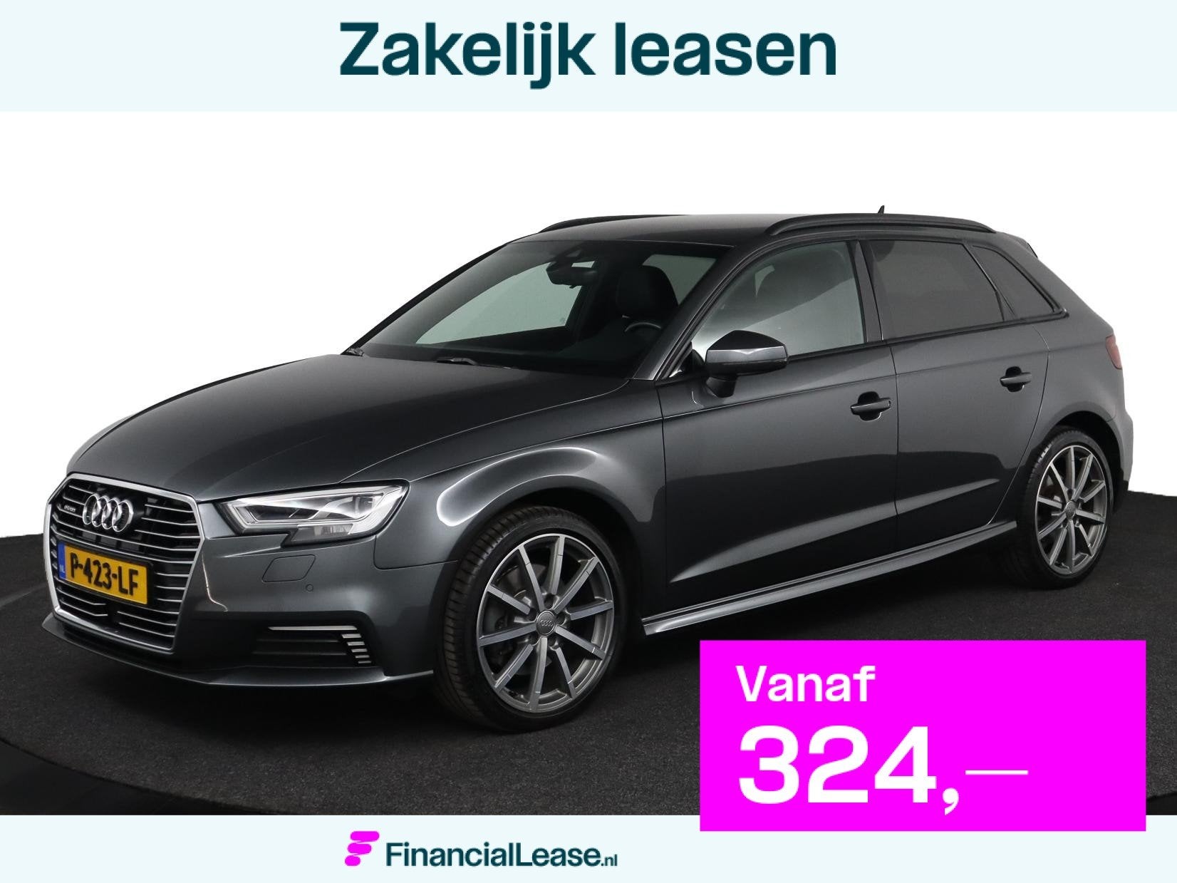 Audi A3 Sportback 40 e-tron Advance Sport | S-Line | Stoelve, Gebruikt, 4 cilinders, Leder en Stof, Plug-in hybride
