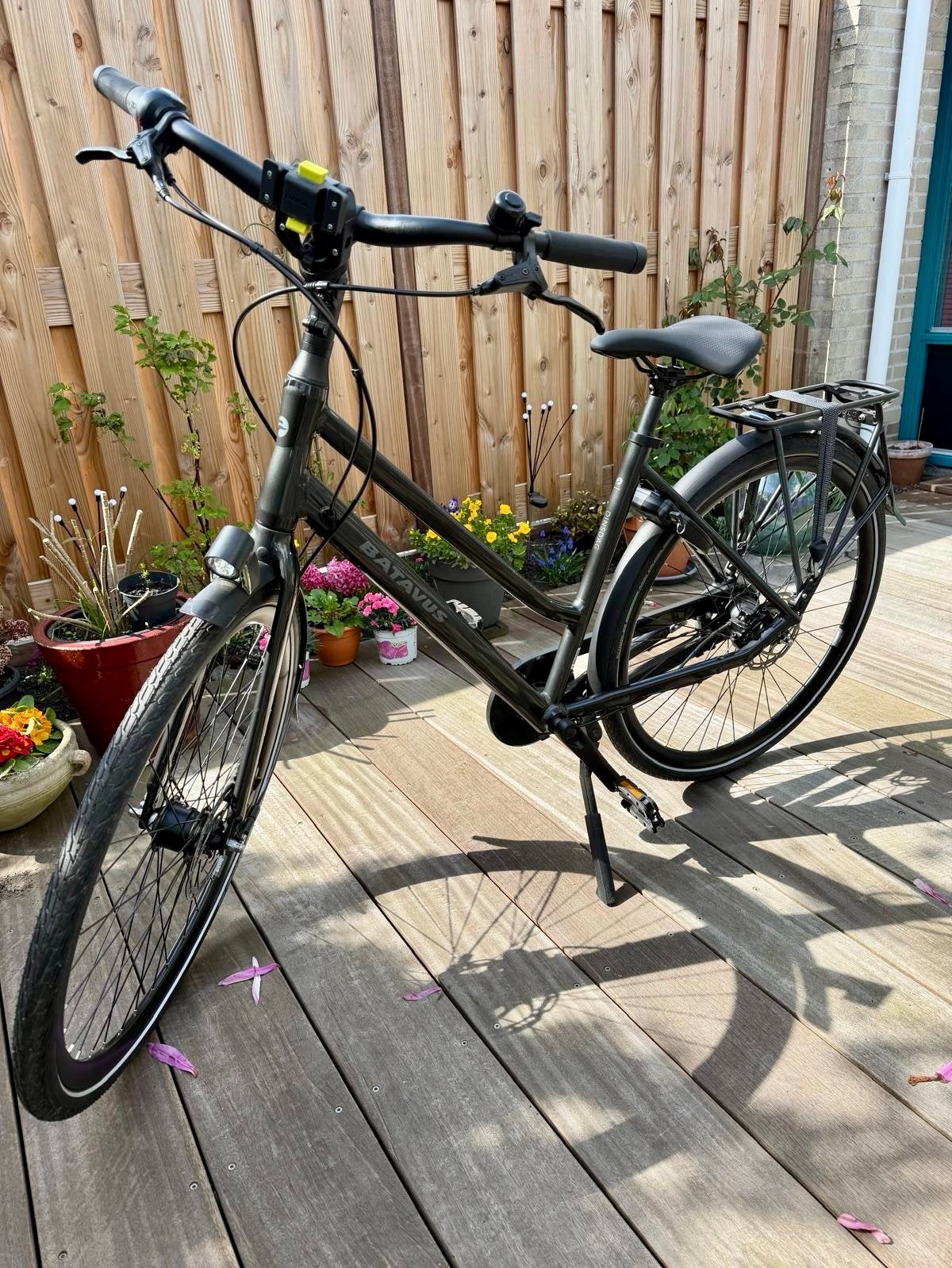 Batavus Dinsdag DN7 Stadsfiets - Zo goed als nieuw, Fietsen en Brommers, Fietsen | Dames | Damesfietsen, Ophalen, 47 tot 50 cm