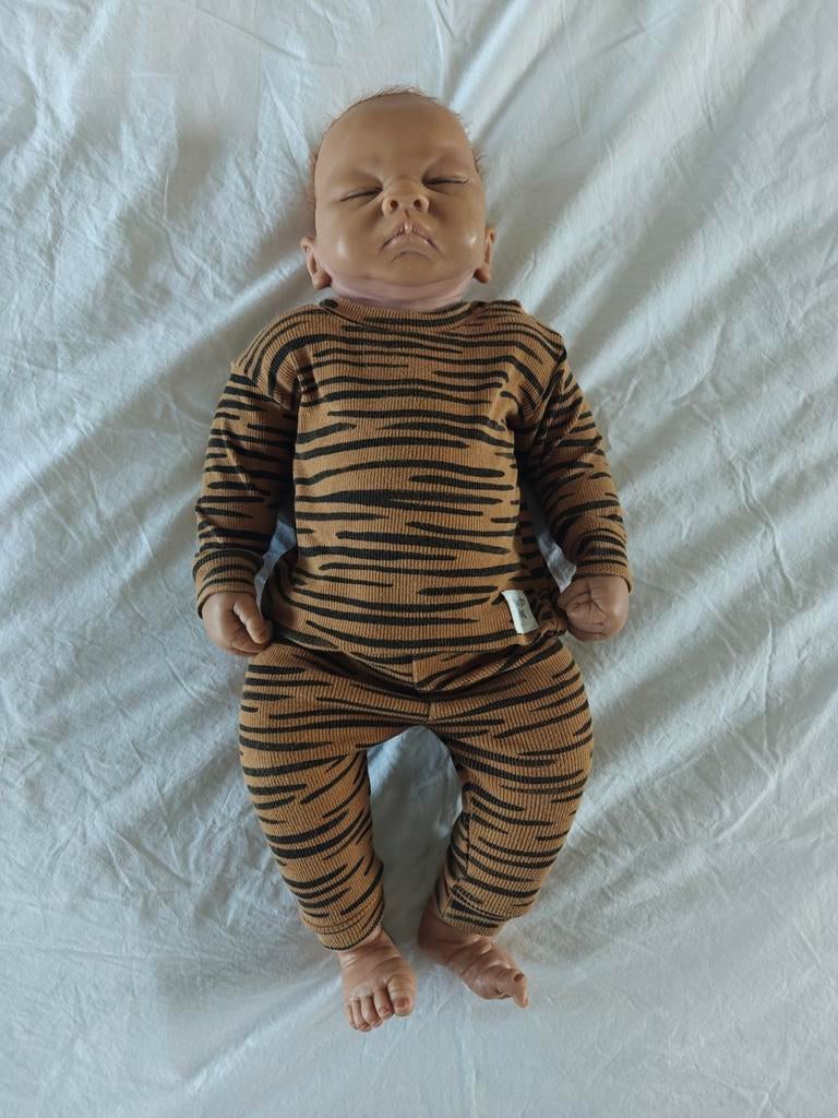 Reborn baby pop, Verzamelen, Ophalen of Verzenden, Gebruikt, Babypop, Levensecht of Reborn