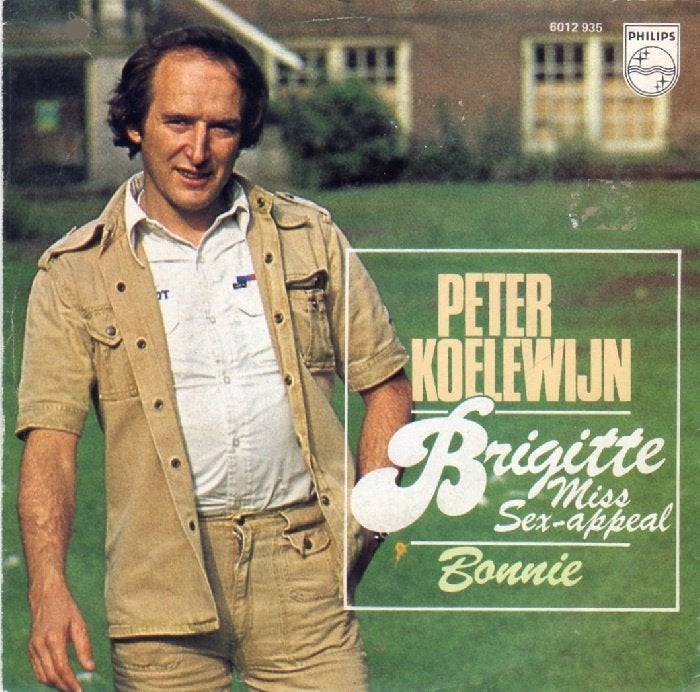 VERKOCHT Peter Koelewijn – Brigitte (Miss Sex-appeal), Cd's en Dvd's, Fotohoes, 7 inch, Ophalen of Verzenden, Zo goed als nieuw