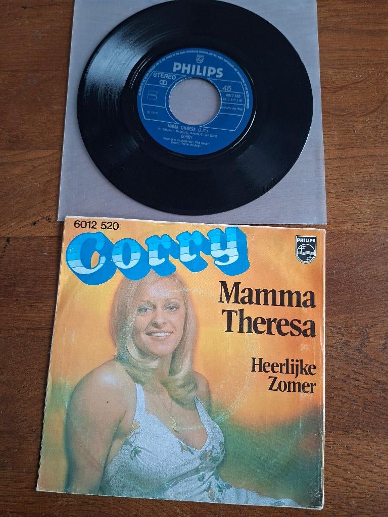 Corry Konings, mamma theresa, Gebruikt, 7 inch, Single, Ophalen of Verzenden