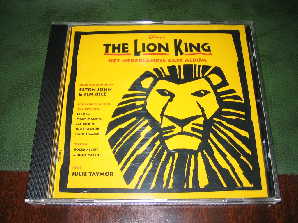 CD The Lion King – Nederlandse Cast Album -, Cd's en Dvd's, Cd's | Filmmuziek en Soundtracks, Ophalen of Verzenden, Zo goed als nieuw