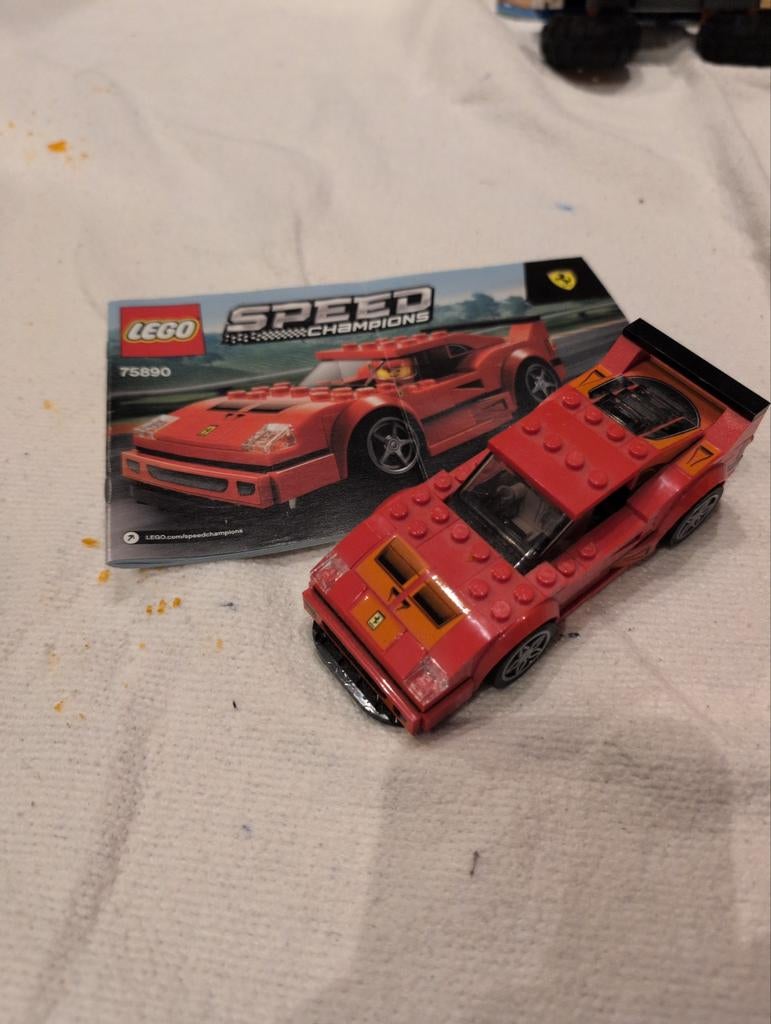 Lego Speed Champions Ferrari 75890, Ophalen of Verzenden, Nieuw, Complete set, Lego