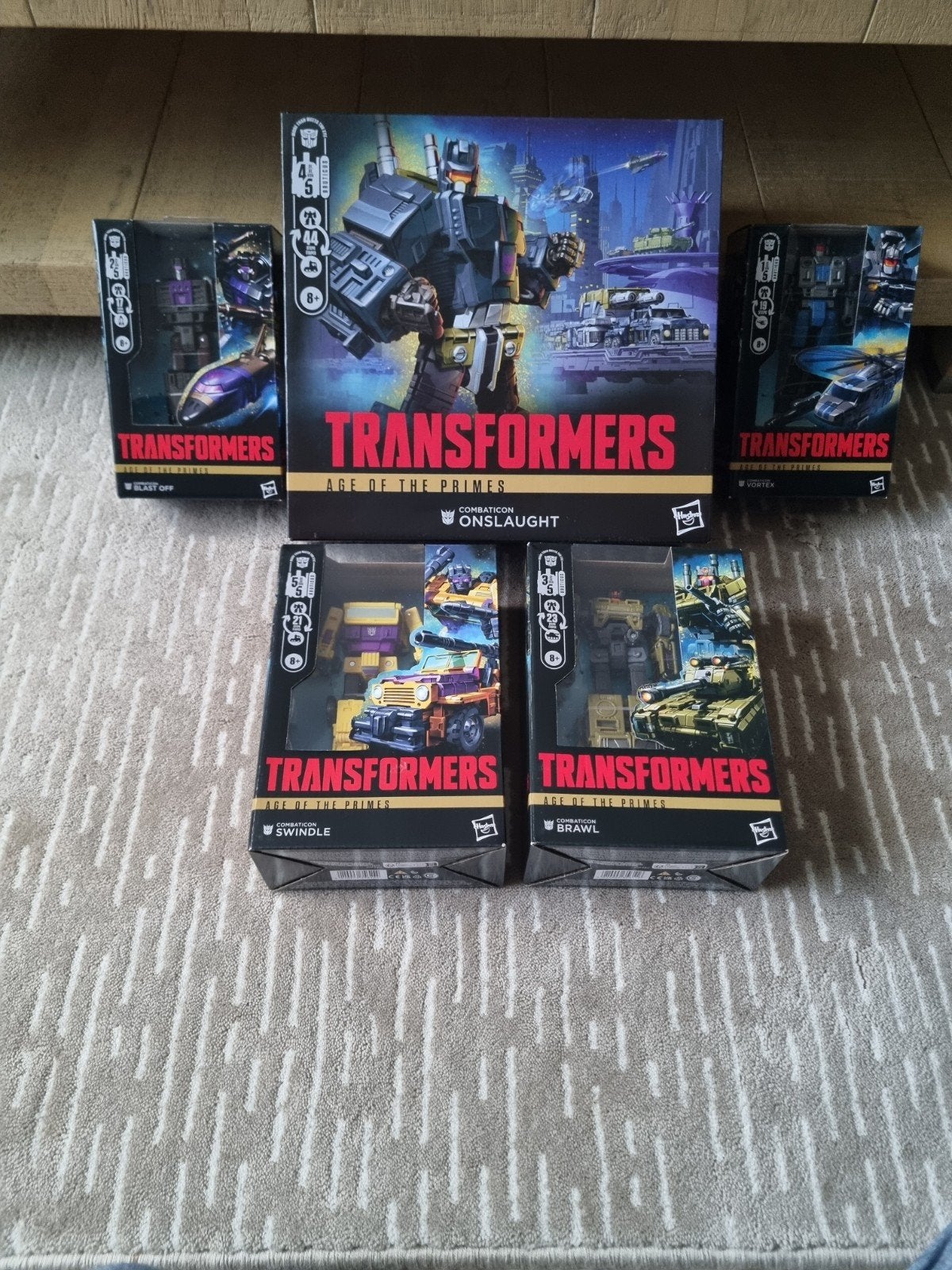 Transformers AoP Combaticons, Overige generaties, Ophalen of Verzenden, Nieuw