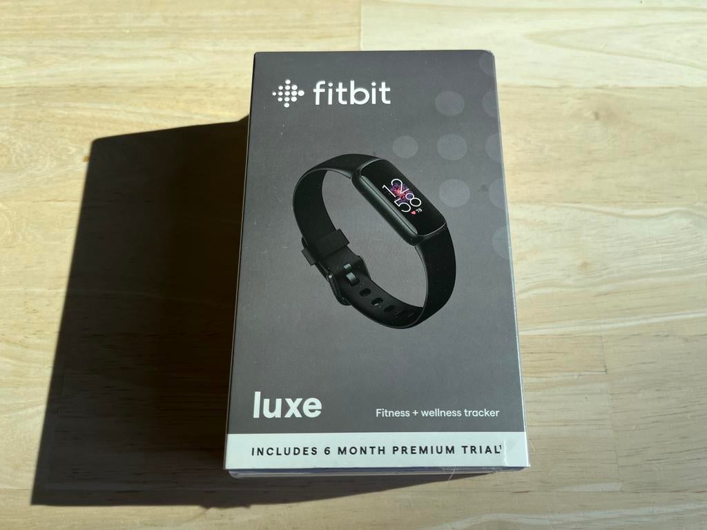Fitbit luxe smartwatch, nooit gebruikt!, Ophalen of Verzenden, Zo goed als nieuw, Zwart, Android