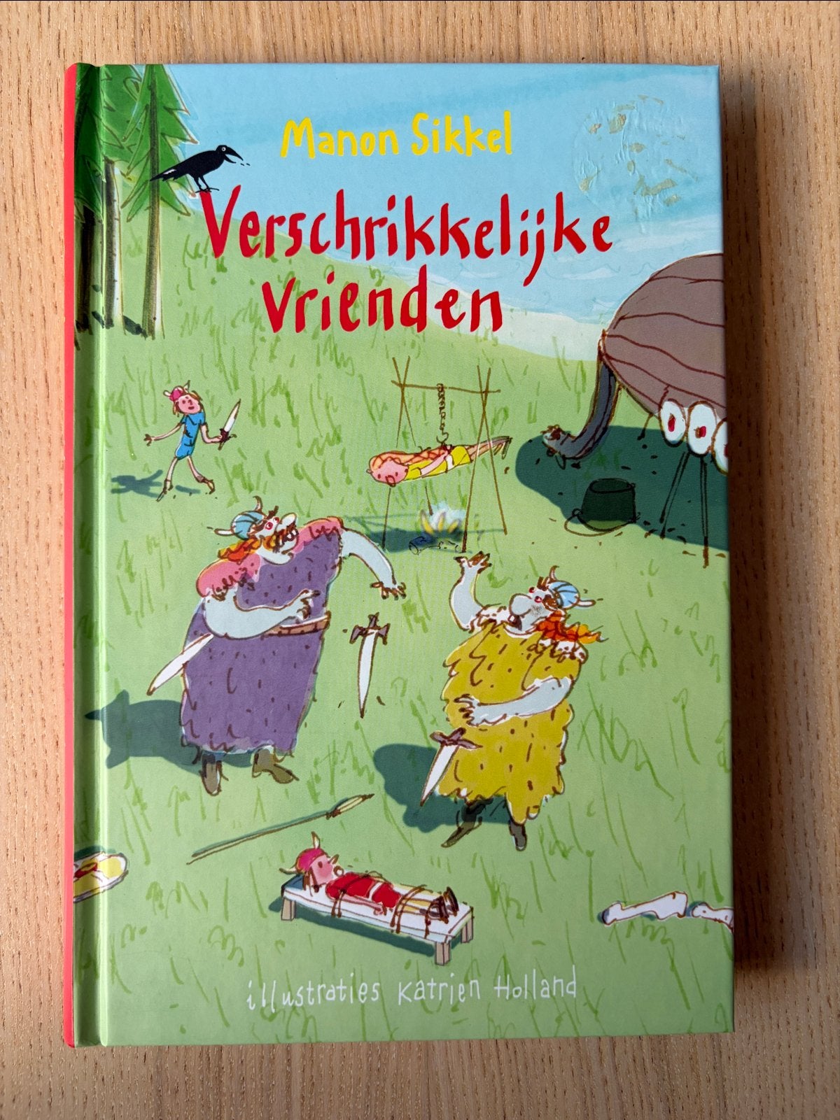 Verschrikkelijke Vrienden - Manon Sikkel (sticker verwijderd, Boeken, Ophalen of Verzenden, Gelezen, Fictie algemeen