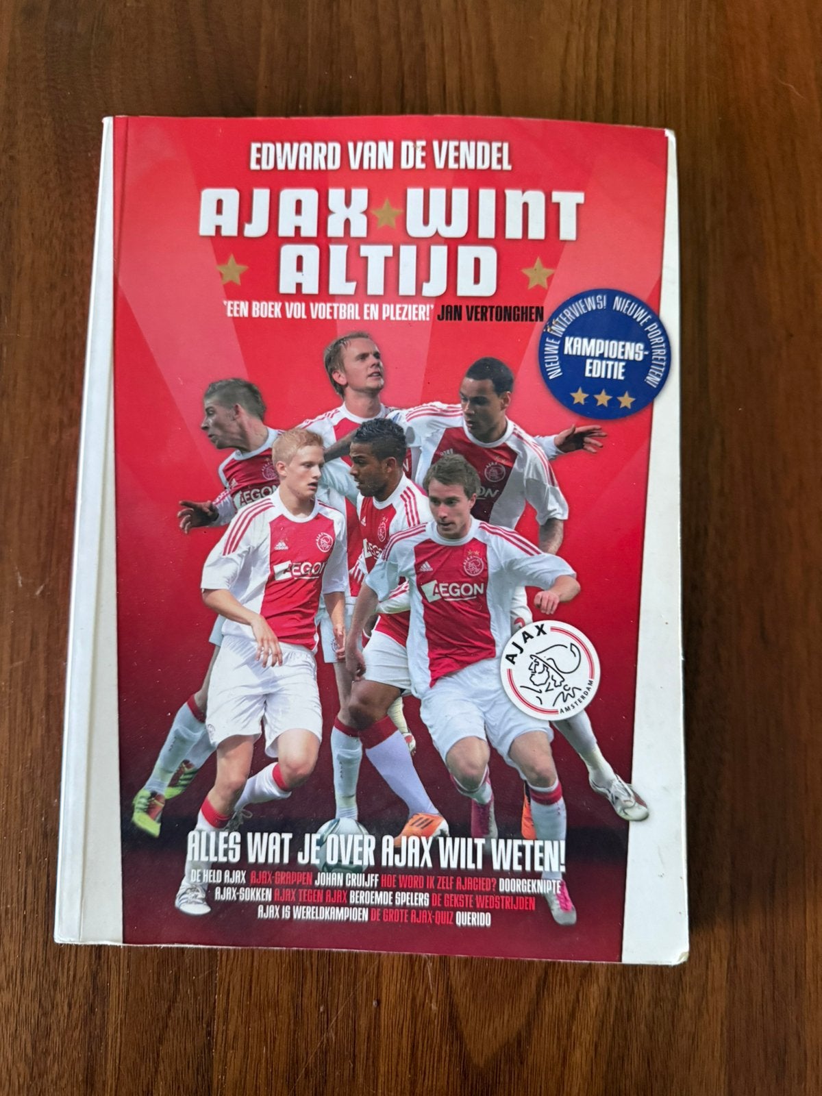 Ajax wint altijd, Ophalen of Verzenden, Gelezen, Balsport