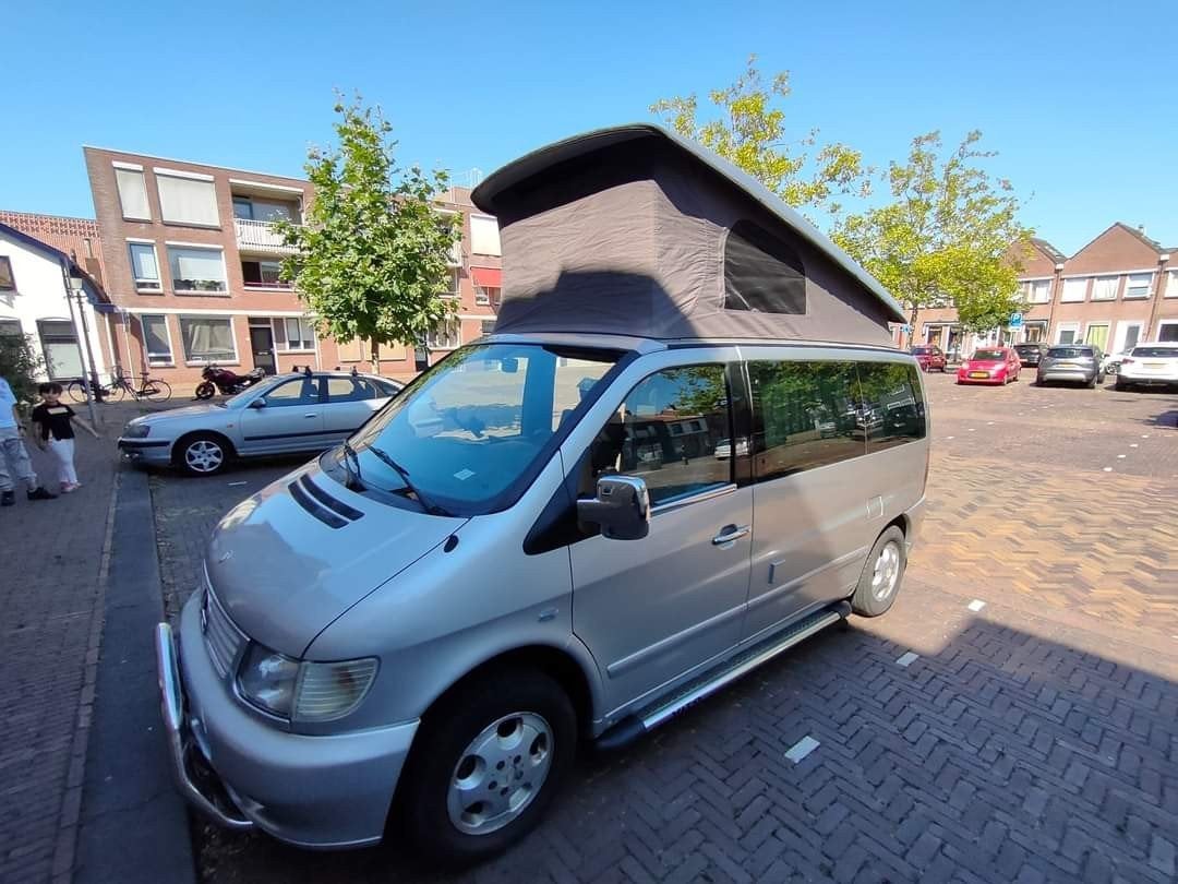 Mercedes Vito Marco Polo Camper Benzine Uitvoering, Caravans en Kamperen, Campers, Buscamper of Camperbus, Mercedes-Benz, Particulier