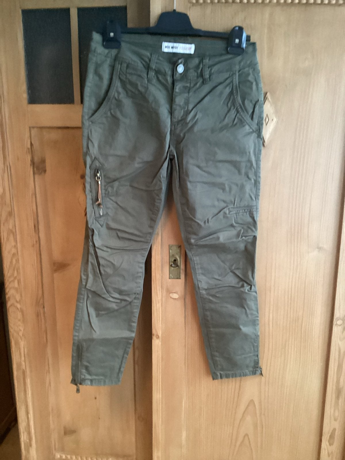 Mos Mosh cargo broek maat 28 (S) 36 Als nieuw, Ophalen of Verzenden, Zo goed als nieuw, Driekwart, Maat 36 (S)