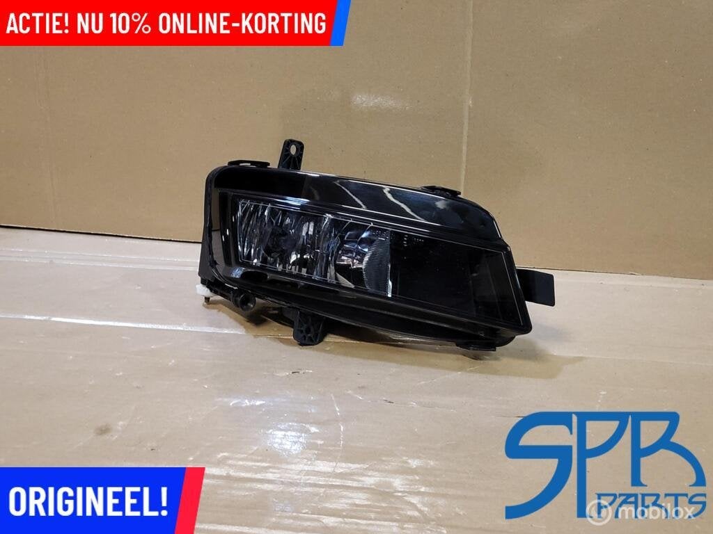 VW GOLF 7 VII MISTLAMP RECHTSVOOR ORIGINEEL MIST LAMP LICHT, Gebruikt, VOLKSWAGEN, Volkswagen, Ophalen of Verzenden
