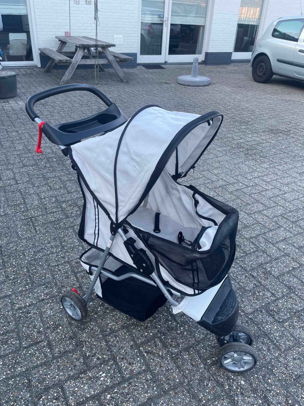 Honden buggy, Dieren en Toebehoren, Honden-accessoires, Ophalen, Zo goed als nieuw