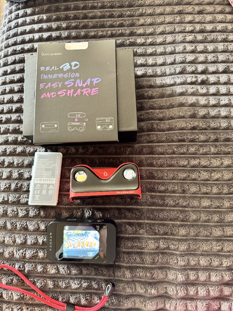Kandao Qoocam Ego 3D 24mp Camera ZGAN, Accu, Touchscreen, Overige typen, Ophalen of Verzenden