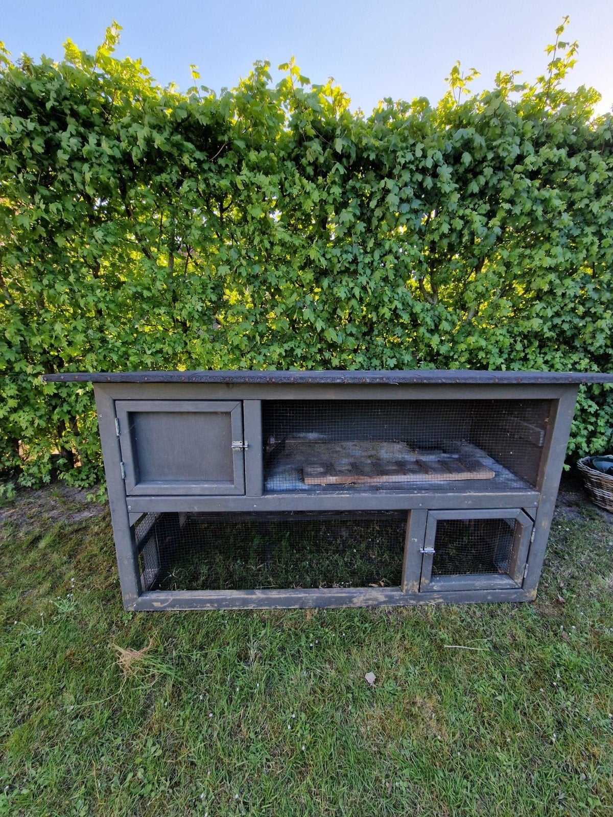 mooi degelijk cavia of konijnenhok, Dieren en Toebehoren, Ophalen, Gebruikt, Hout, Overige typen