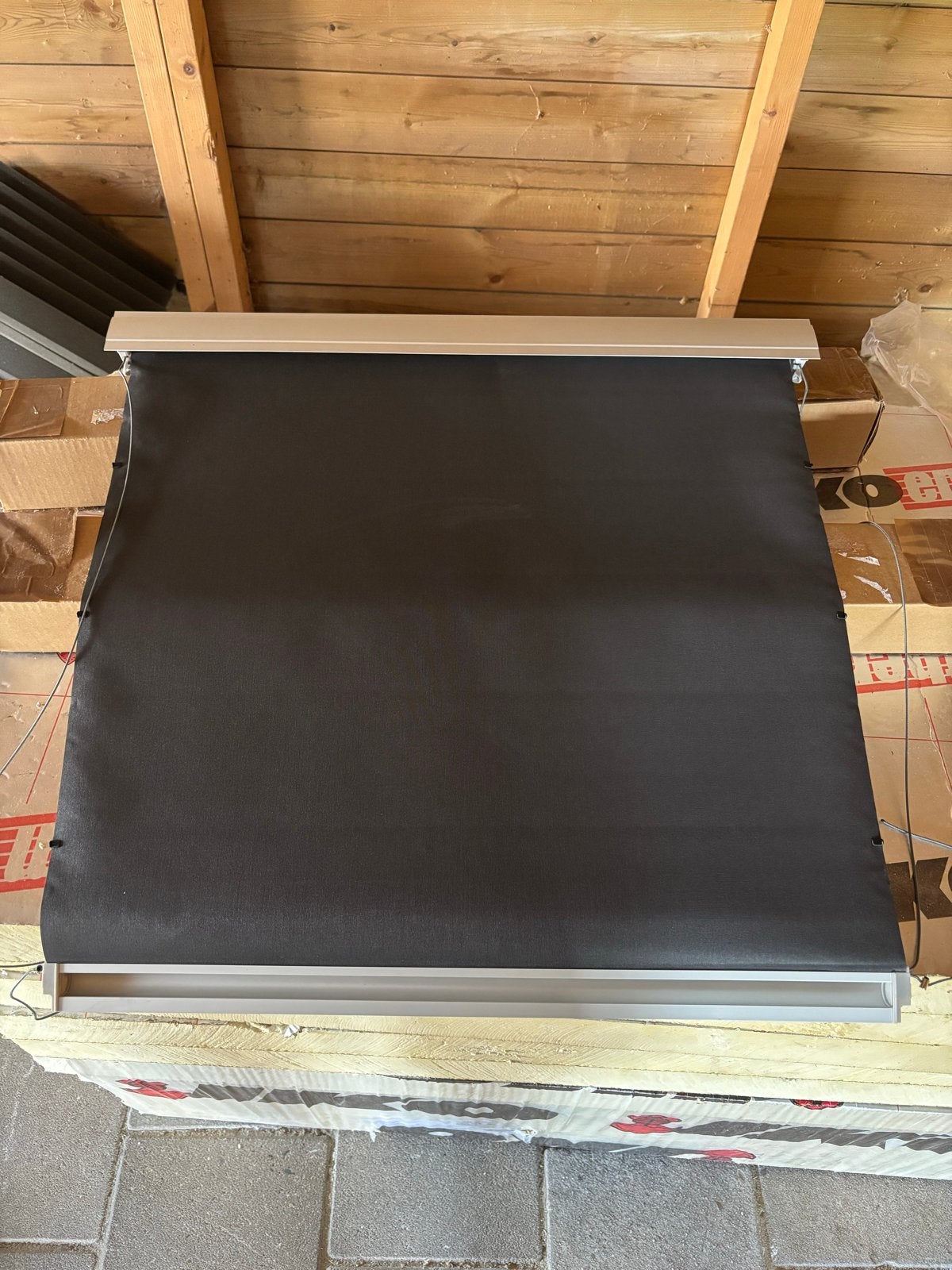2x Velux Rolgordijn - Skye Roof Blind Raven Velux 1, Overige merken, Verduisterend, Zwart, Nieuw