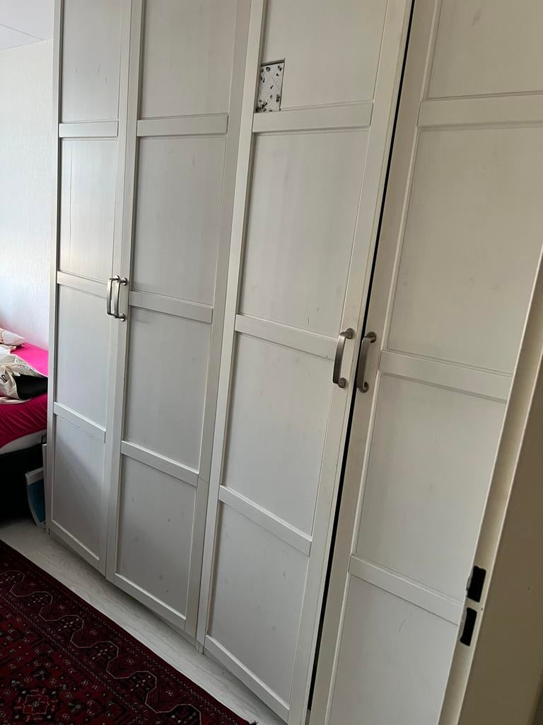 ikea kast 2 meter breed hoogte 230, Huis en Inrichting, Kasten | Kledingkasten, 200 cm of meer, Zo goed als nieuw, 25 tot 50 cm