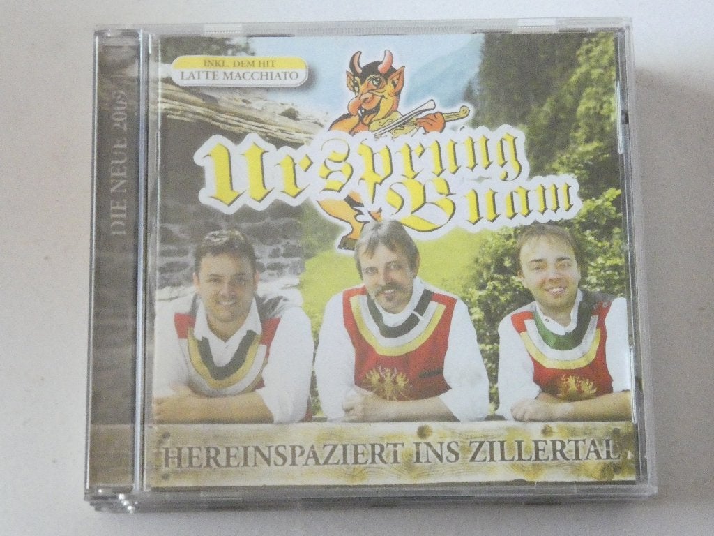 Ursprung Buam - Hereinspaziert Ins Zillertal, Verzenden, Gebruikt