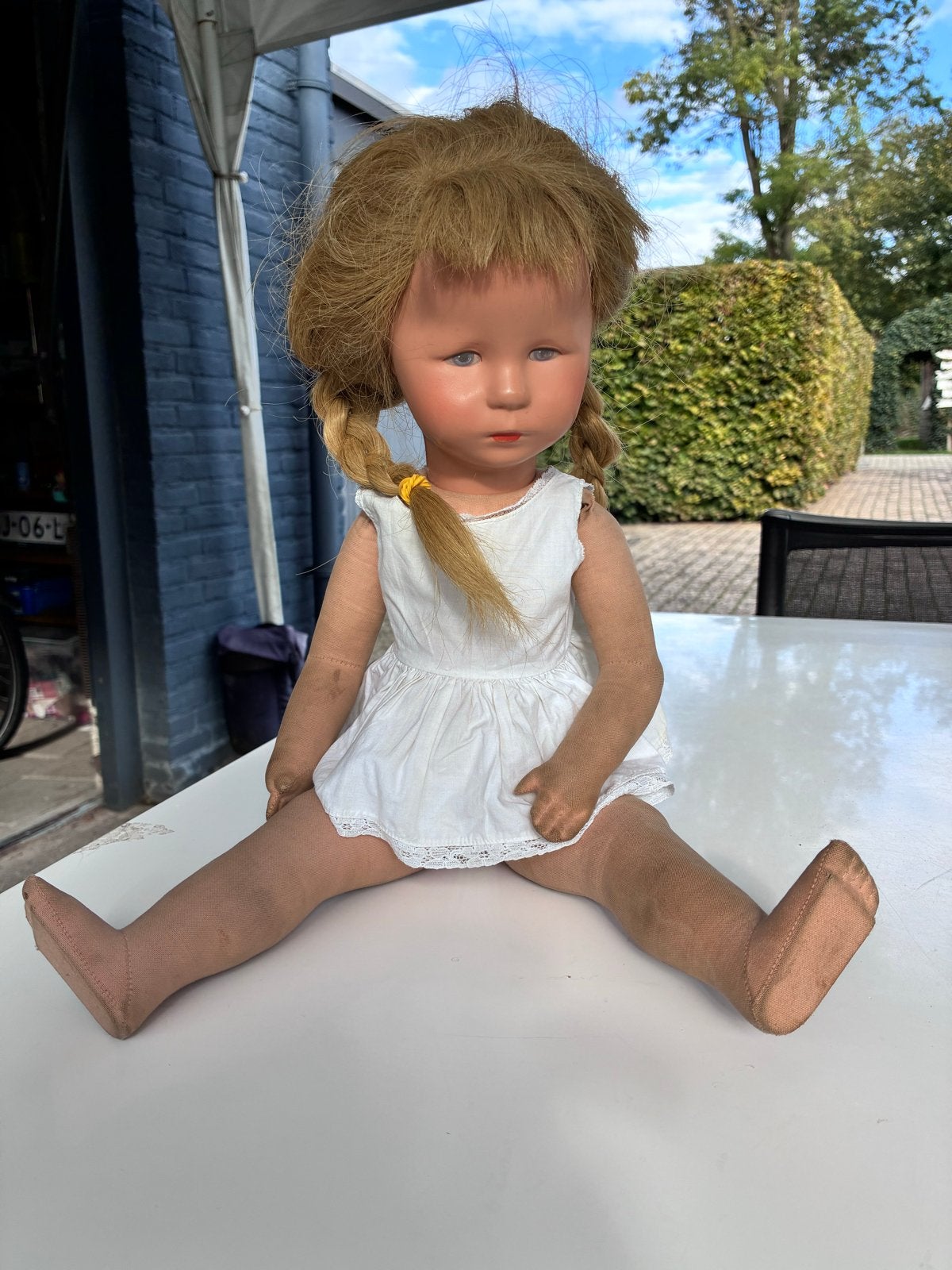 Originele Kathe Kruse pop - Vintage verzamelobject, Ophalen of Verzenden, Gebruikt, Pop
